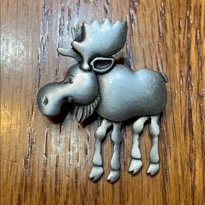 Moose Brooch